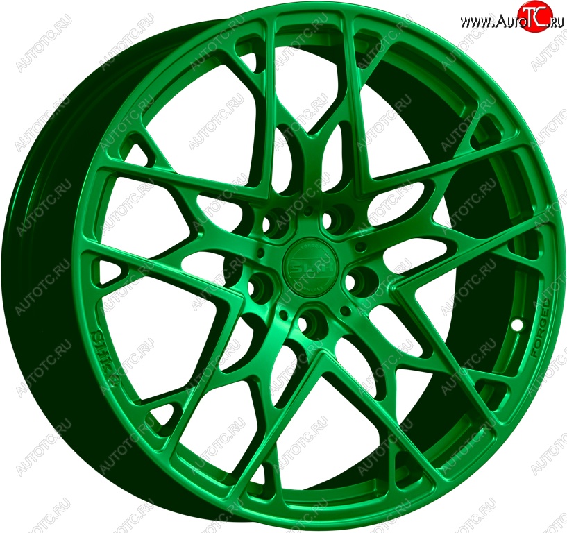 35 499 р. Кованый диск Slik PREMIUM L-834 8.0x18   (Зеленый (GREEEN))  с доставкой в г. Майкоп