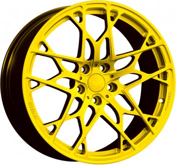 Кованый диск Slik PREMIUM L-834 8.0x18  (Candy ярко-желтый (Candy YELLOW))