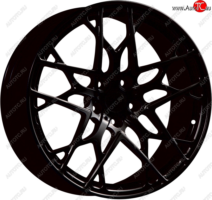 35 499 р. Кованый диск Slik PREMIUM L-834 8.0x18   (Черный глянцевый (BK))  с доставкой в г. Майкоп