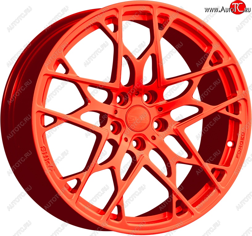 35 499 р. Кованый диск Slik PREMIUM L-834 8.5x18   (RAL 3026 ярко алый (3026))  с доставкой в г. Майкоп