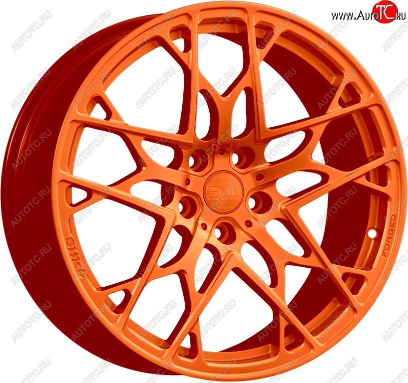 35 499 р. Кованый диск Slik PREMIUM L-834 8.5x18   (Ярко оранжевый (ORANGE))  с доставкой в г. Майкоп