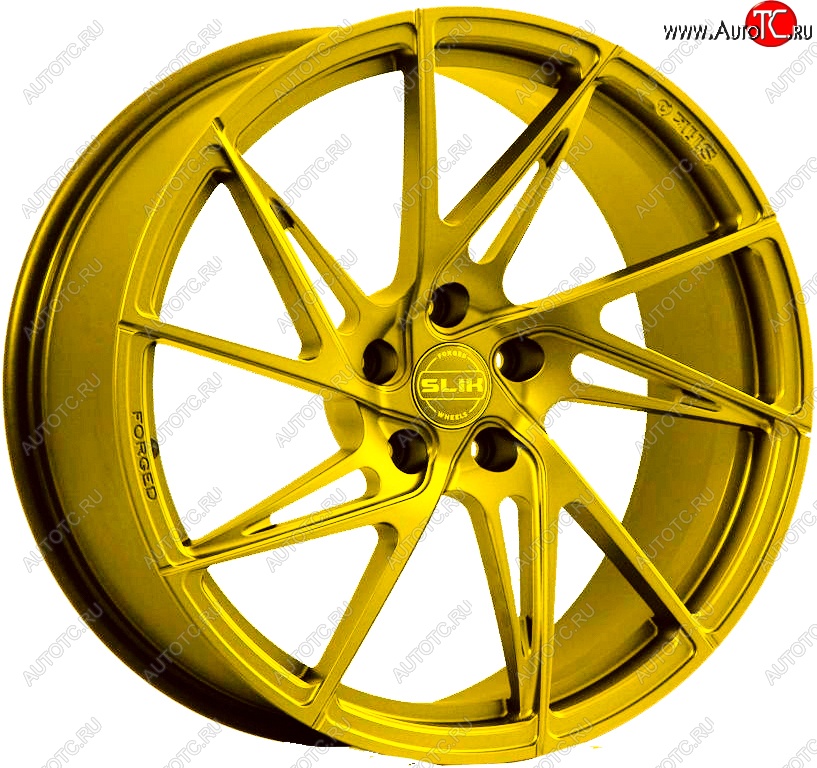 35 499 р. Кованый диск Slik PREMIUM L-836 8.5x18   (Candy ярко-желтый (Candy YELLOW))  с доставкой в г. Майкоп