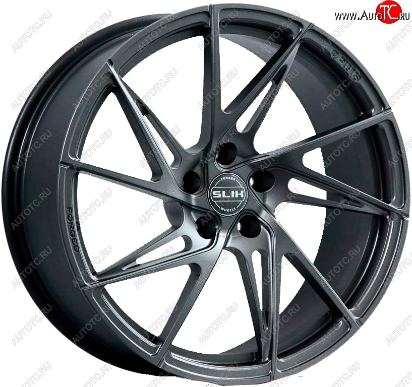 35 499 р. Кованый диск Slik PREMIUM L-836 8.5x18   (Темный хром (DC))  с доставкой в г. Майкоп
