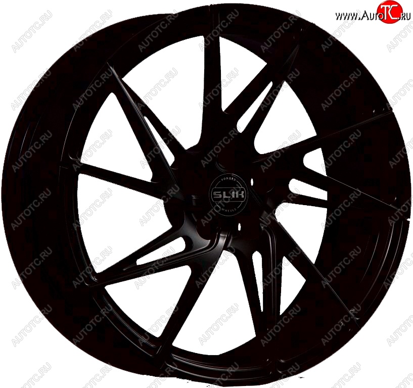 35 499 р. Кованый диск Slik PREMIUM L-836 8.5x18   (Черный глянцевый (BK))  с доставкой в г. Майкоп