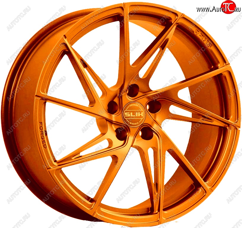 35 499 р. Кованый диск Slik PREMIUM L-836 8.5x18   (Candy медно-оранжевый глянцевый)  с доставкой в г. Майкоп