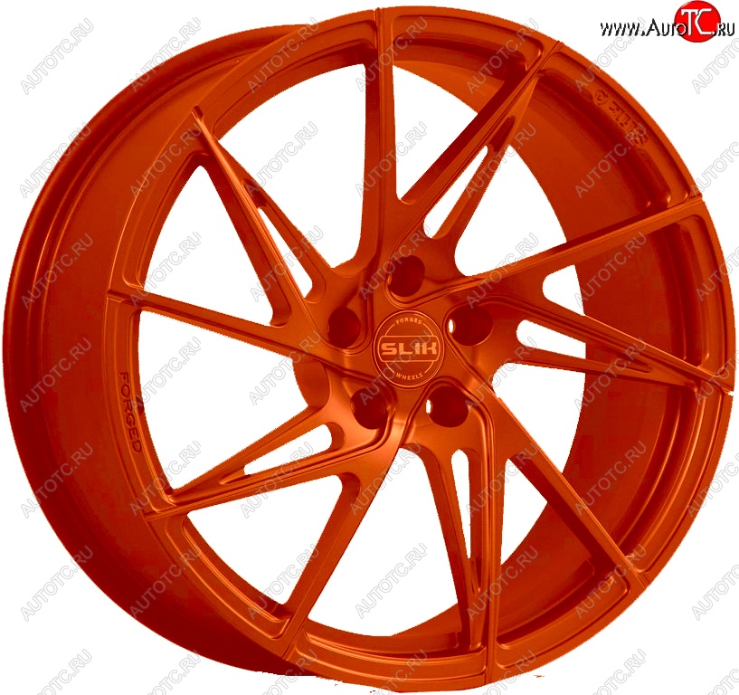 35 499 р. Кованый диск Slik PREMIUM L-836 8.5x18   (Ярко оранжевый (ORANGE))  с доставкой в г. Майкоп