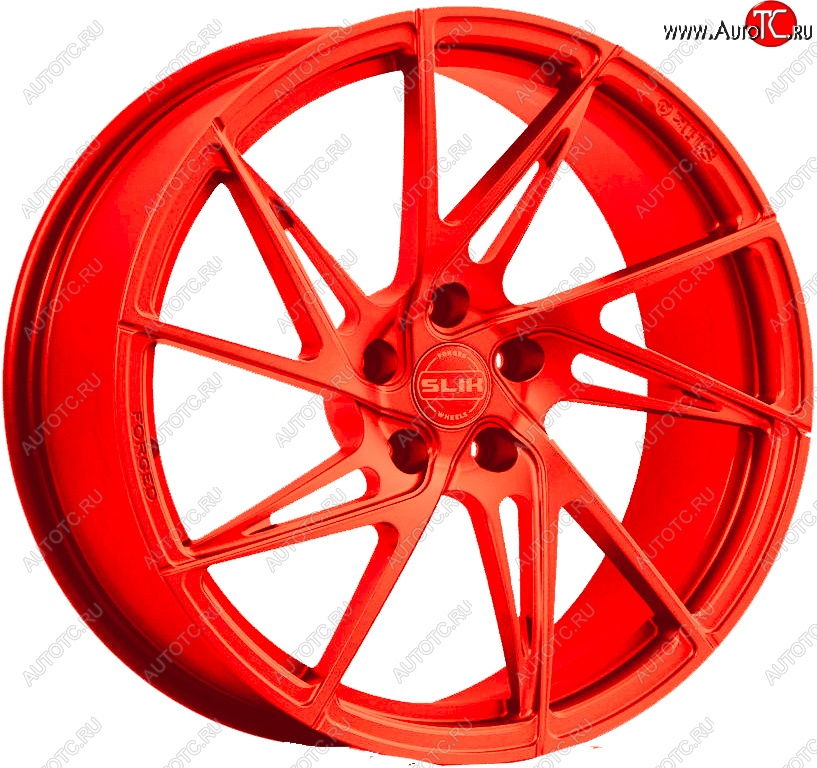 35 499 р. Кованый диск Slik PREMIUM L-836 8.5x18   (RAL 3026 ярко алый (3026))  с доставкой в г. Майкоп
