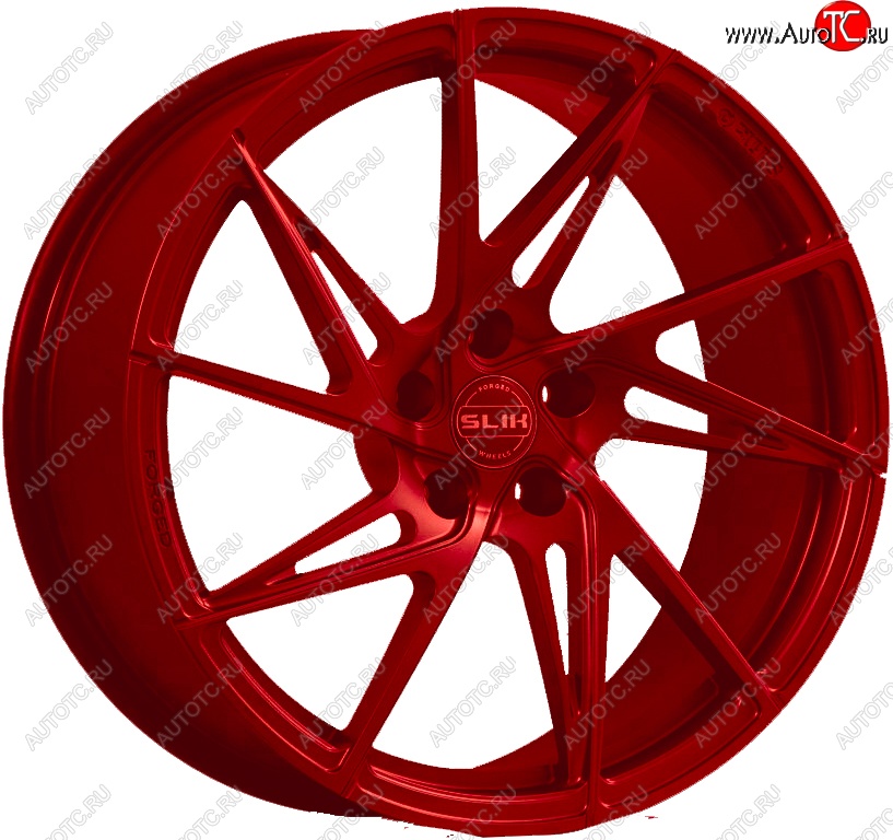 35 499 р. Кованый диск Slik PREMIUM L-836 8.5x18   (Красный (RED))  с доставкой в г. Майкоп