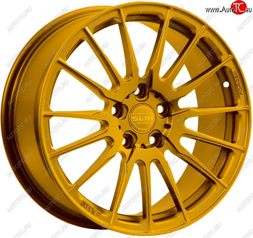 35 499 р. Кованый диск Slik PREMIUM L-838 8.0x18   (Ярко желтый RAL1021 (YELLOW))  с доставкой в г. Майкоп
