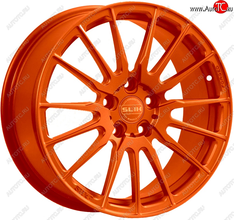 35 499 р. Кованый диск Slik PREMIUM L-838 8.0x18   (Ярко оранжевый (ORANGE))  с доставкой в г. Майкоп