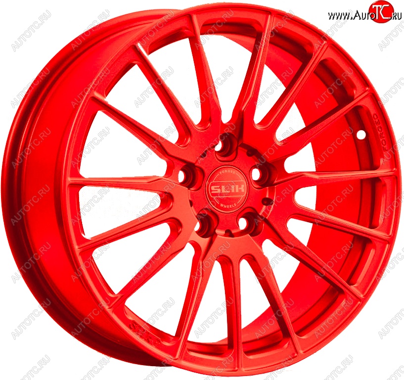 35 499 р. Кованый диск Slik PREMIUM L-838 8.5x18   (RAL 3026 ярко алый (3026))  с доставкой в г. Майкоп