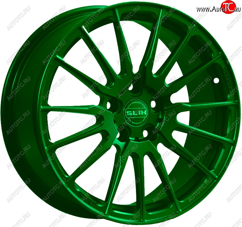 35 499 р. Кованый диск Slik PREMIUM L-838 8.5x18   (Зеленый (GREEEN))  с доставкой в г. Майкоп