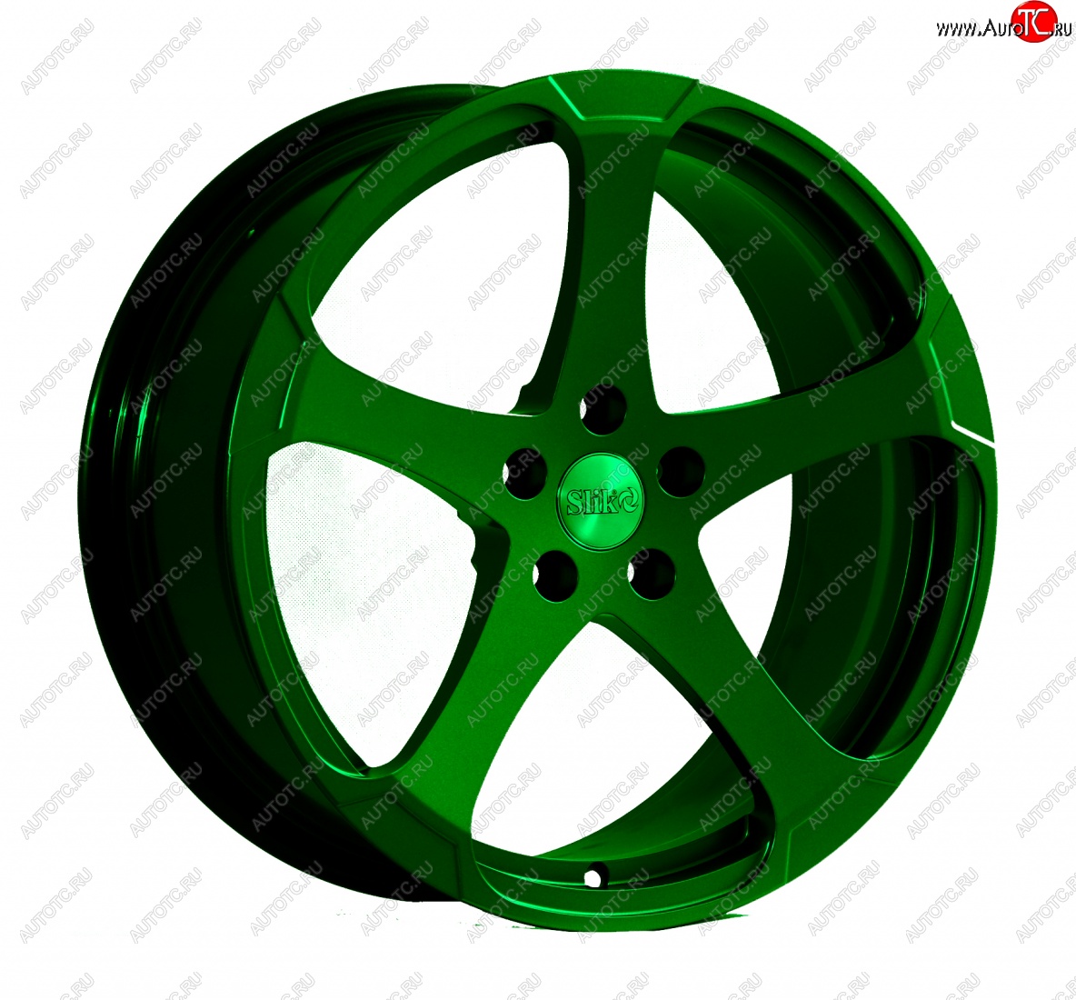 35 299 р. Кованый диск Slik Classic L-900 8.0x19   (Зеленый (GREEEN))  с доставкой в г. Майкоп