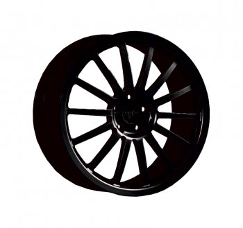 Кованый диск Slik PREMIUM L-902 8.5x19  (Черный глянцевый (BK))