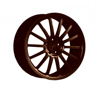 Кованый диск Slik PREMIUM L-902 8.5x19  (Коньячная бронза глянец (BRZCGN))