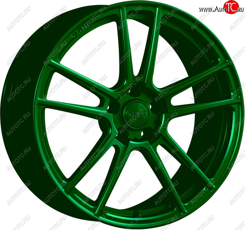 35 799 р. Кованый диск Slik PREMIUM L-903 9.0x19   (Зеленый (GREEEN))  с доставкой в г. Майкоп