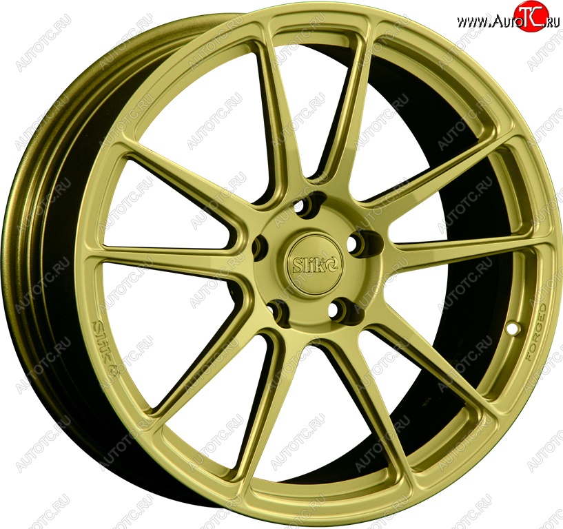 43 319 р. Кованый диск Slik PREMIUM L-904 8.5x19   (Золотой (G))  с доставкой в г. Майкоп