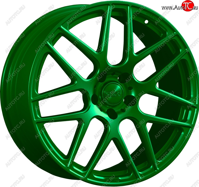 43 319 р. Кованый диск Slik PREMIUM L-906 8.5x19   (Зеленый (GREEEN))  с доставкой в г. Майкоп