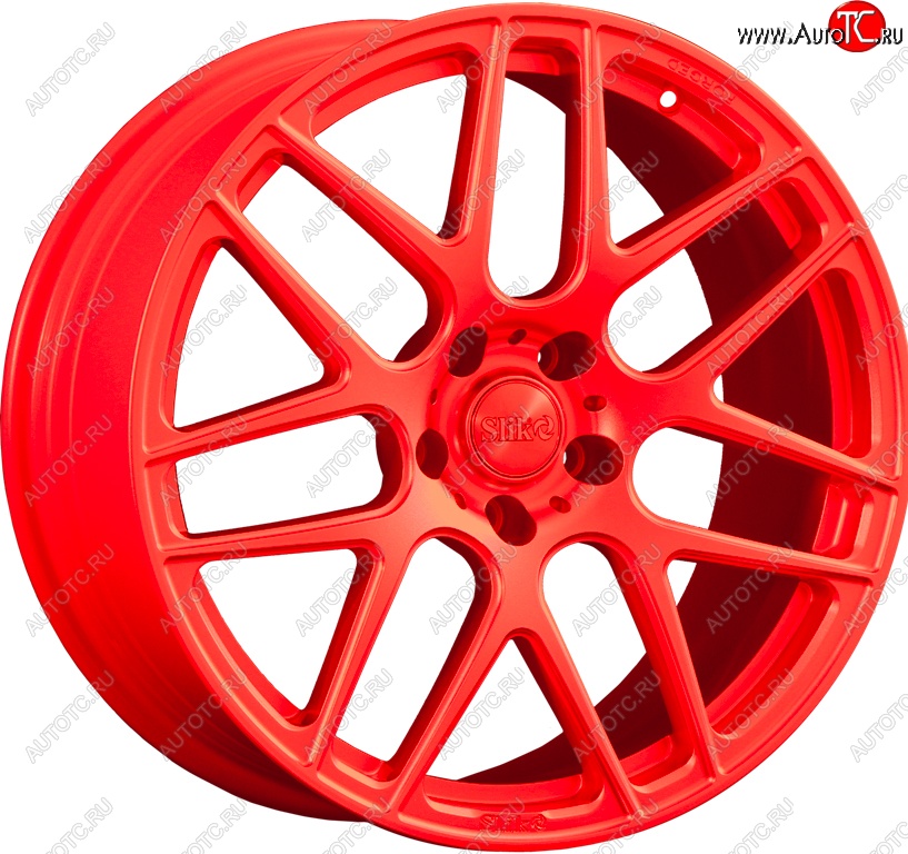 43 319 р. Кованый диск Slik PREMIUM L-906 8.5x19   (RAL 3026 ярко алый (3026))  с доставкой в г. Майкоп