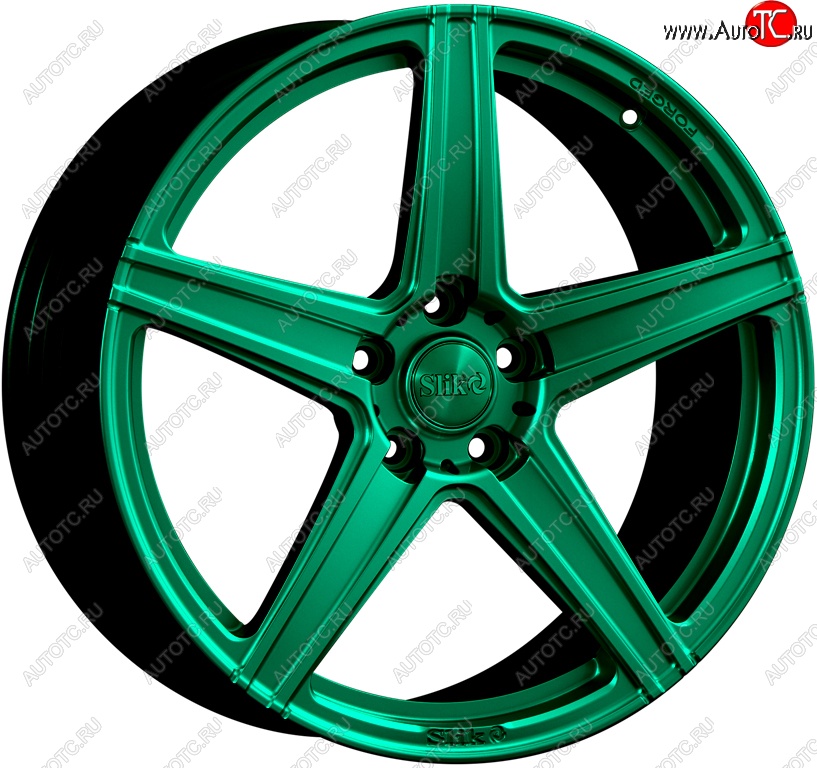 35 799 р. Кованый диск Slik PREMIUM L-908 8.5x19   (Candy изумрудно-зеленый (Candy Green))  с доставкой в г. Майкоп
