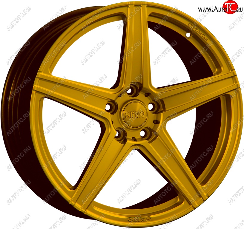 35 799 р. Кованый диск Slik PREMIUM L-908 8.5x19   (Ярко желтый RAL1021 (YELLOW))  с доставкой в г. Майкоп
