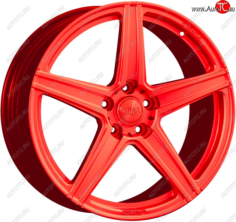 35 799 р. Кованый диск Slik PREMIUM L-908 8.5x19   (RAL 3026 ярко алый (3026))  с доставкой в г. Майкоп