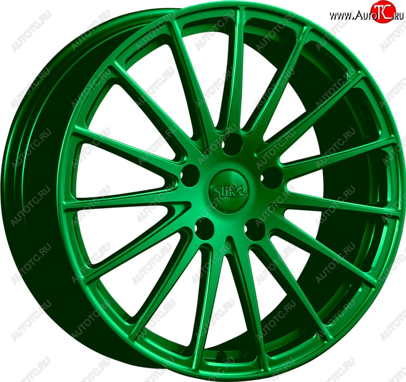 35 799 р. Кованый диск Slik PREMIUM L-912 9.0x19   (Зеленый (GREEEN))  с доставкой в г. Майкоп