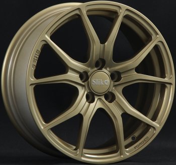 Кованый диск Slik premium R16x6.5 Золотой (G) 6.5x16 Nissan Qashqai +2 1 J10 дорестайлинг (2008-2010) 5x114.3xDIA66.1xET40.0