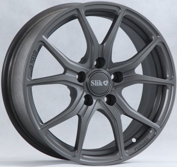 Кованый диск Slik premium R16x6.5 Графит матовый (GRF2) 6.5x16  (Цвет: GRF2)