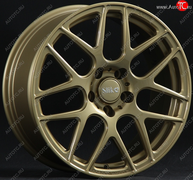 25 999 р. Кованый диск Slik premium R17x7.5 Золотой (G) 7.5x17 Opel Antara рестайлинг (2010-2015) 5x115.0xDIA70.3xET46.0 (Цвет: G)