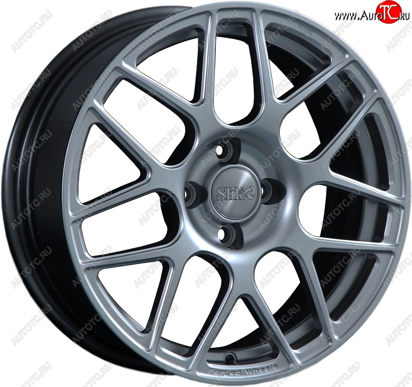 25 999 р. Кованый диск Slik premium R17x7.5 Серебристый темный (S25) 7.5x17   (Цвет: S25)  с доставкой в г. Майкоп