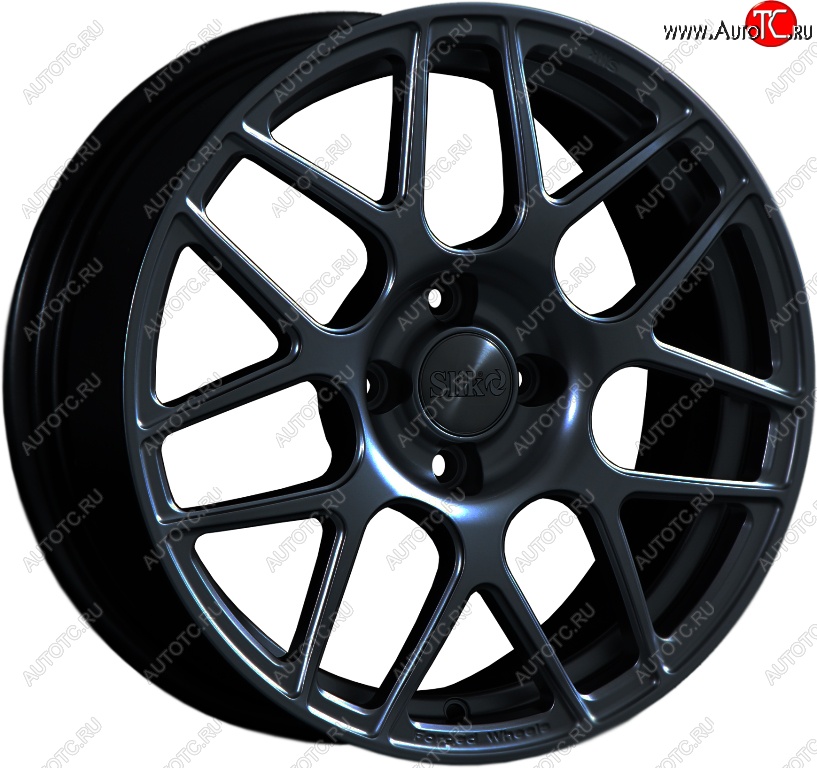 25 999 р. Кованый диск Slik premium R17x7.5 Черный глянцевый (BK) 7.5x17   (Цвет: BK)  с доставкой в г. Майкоп