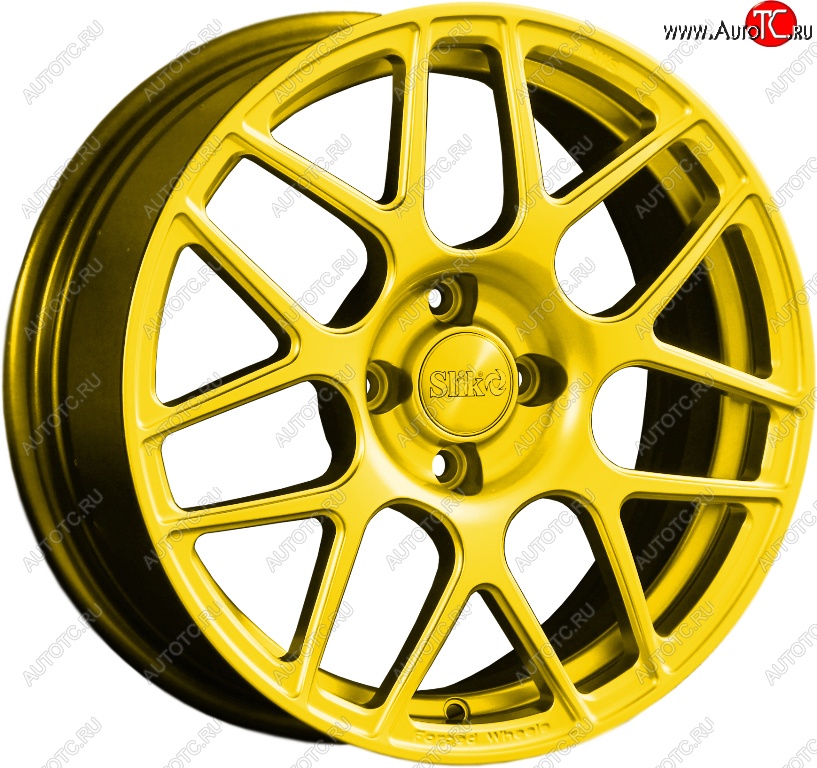 25 999 р. Кованый диск Slik premium R17x7.5 Ярко желтый RAL 1021 7.5x17   (Цвет: Ярко желтый RAL 1021 7.5x17)  с доставкой в г. Майкоп