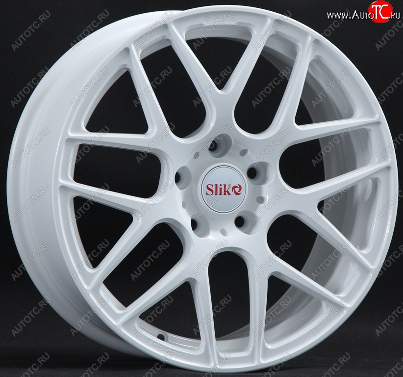 25 999 р. Кованый диск Slik premium R17x7.5 Белый (W) 7.5x17   (Цвет: W)  с доставкой в г. Майкоп