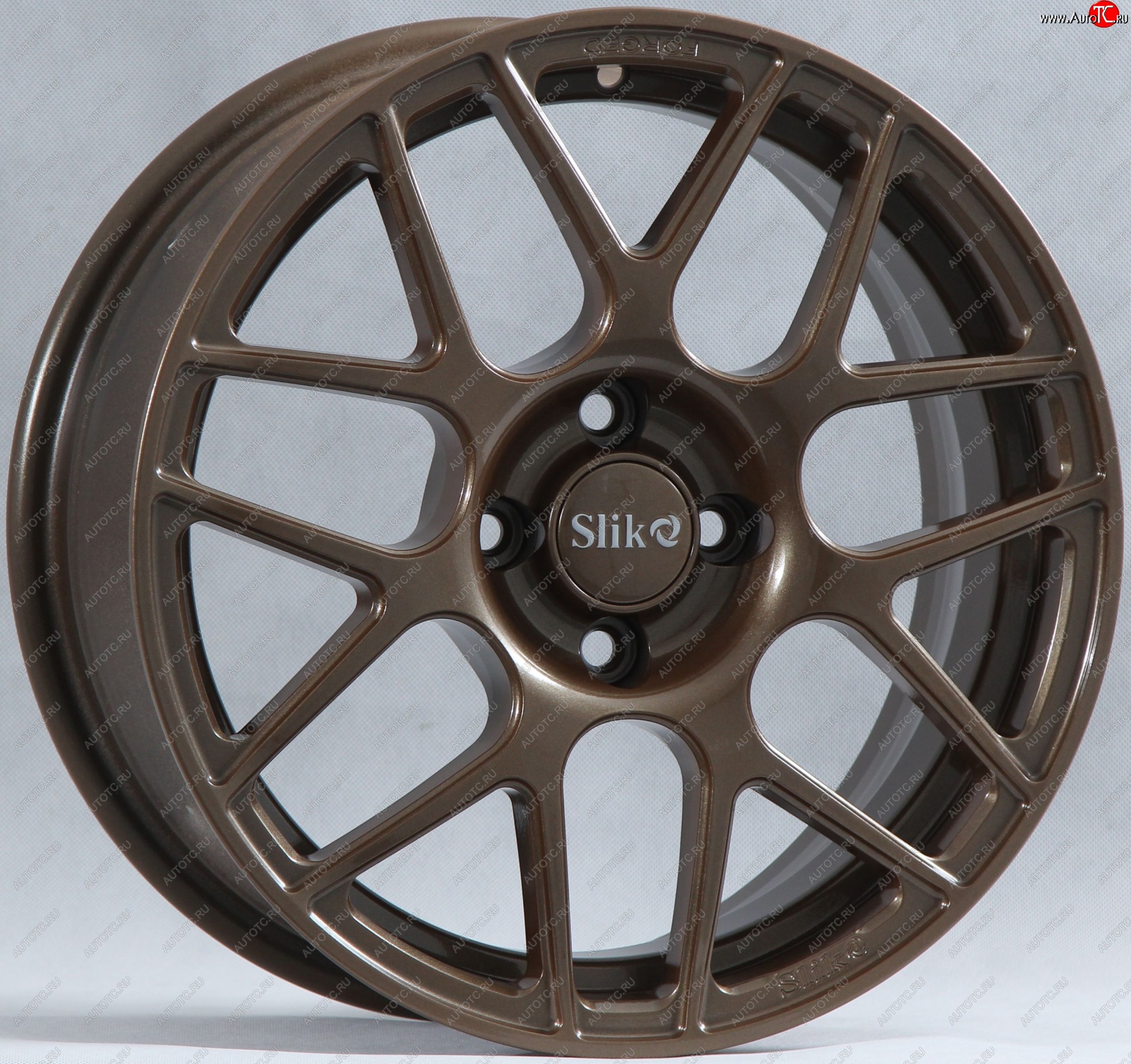 25 999 р. Кованый диск Slik premium R17x7.5 Бронза (BRZ) 7.5x17   (Цвет: BRZ)  с доставкой в г. Майкоп