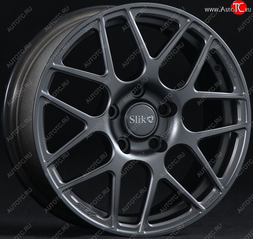 25 999 р. Кованый диск Slik premium R17x7.5 Графит матовый (GRF2) 7.5x17   (Цвет: GRF2)  с доставкой в г. Майкоп
