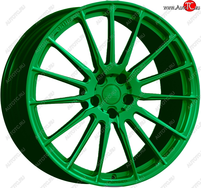 60 999 р. Кованый диск Slik PREMIUM 10.0x20   (Зеленый (GREEEN))  с доставкой в г. Майкоп