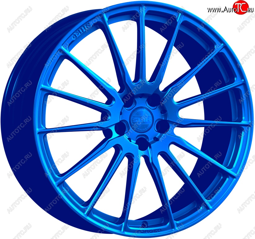 60 999 р. Кованый диск Slik PREMIUM 10.0x20   (Candy синий (Candy BLUE))  с доставкой в г. Майкоп