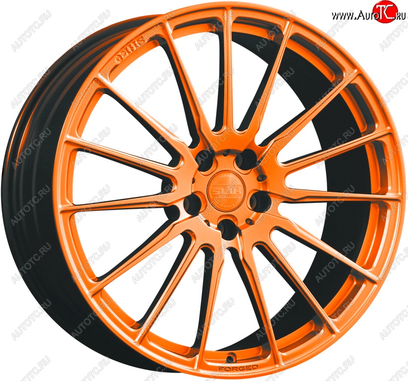 60 999 р. Кованый диск Slik PREMIUM 10.0x20   (Ярко-оранжевый (ORANGE))  с доставкой в г. Майкоп