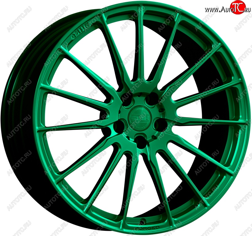 60 999 р. Кованый диск Slik PREMIUM 9.0x20   (Candy изумрудно-зеленый (Candy Green))  с доставкой в г. Майкоп