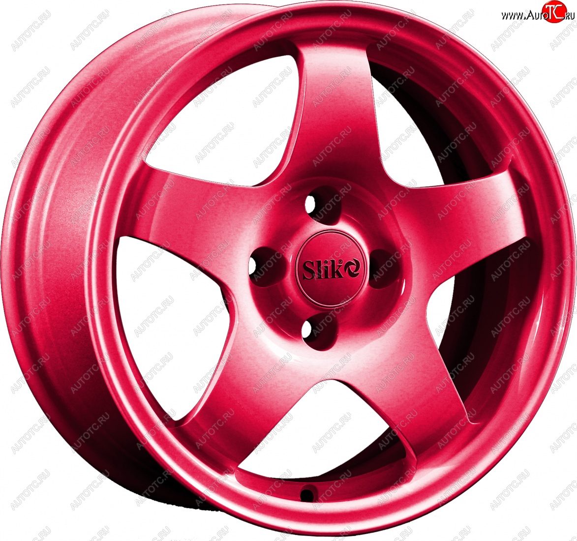 15 249 р. Кованый диск Slik Sport 6.5x15 (Candy рубиновый)   (Цвет: Candy рубиновый)  с доставкой в г. Майкоп
