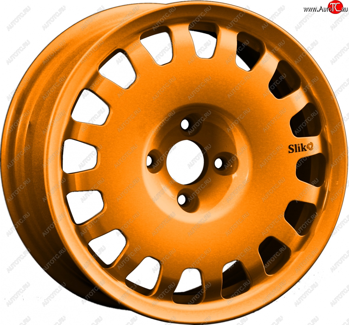 15 249 р. Кованый диск Slik Sport 6.5x15 (Candy медно-оранжевый матовый) 6.5x15/4-5x98-120 D54.1-72.6   (Цвет: Candy медно-оранжевый матовый)  с доставкой в г. Майкоп