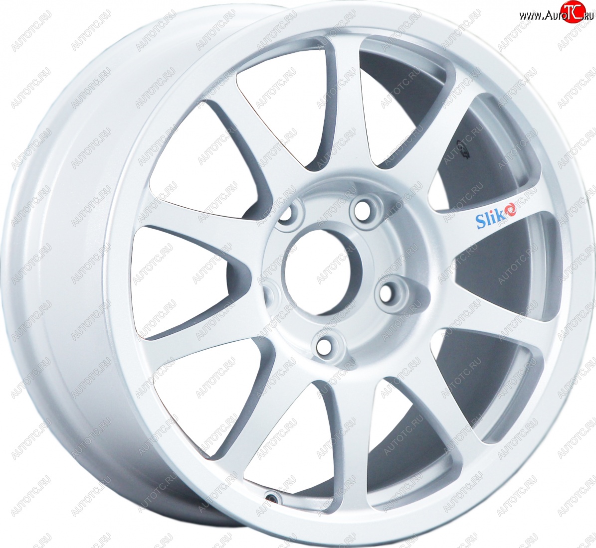 23 399 р. Кованый диск Slik Sport 7x15 (Белый)   (Цвет: Белый)  с доставкой в г. Майкоп