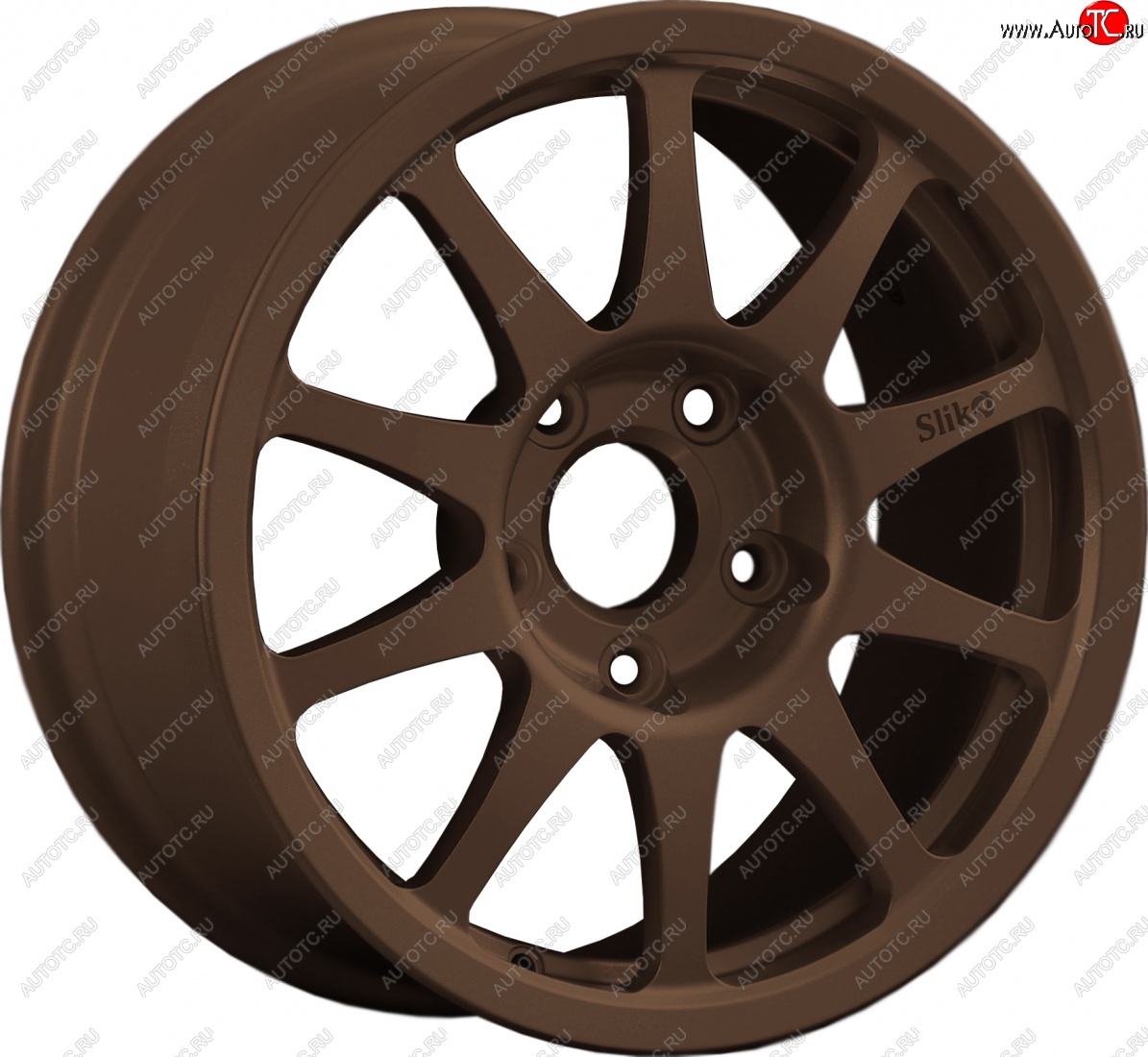 24 899 р. Кованый диск Slik Sport 7x15 (Металлик бронза)   (Цвет: Металлик бронза)  с доставкой в г. Майкоп