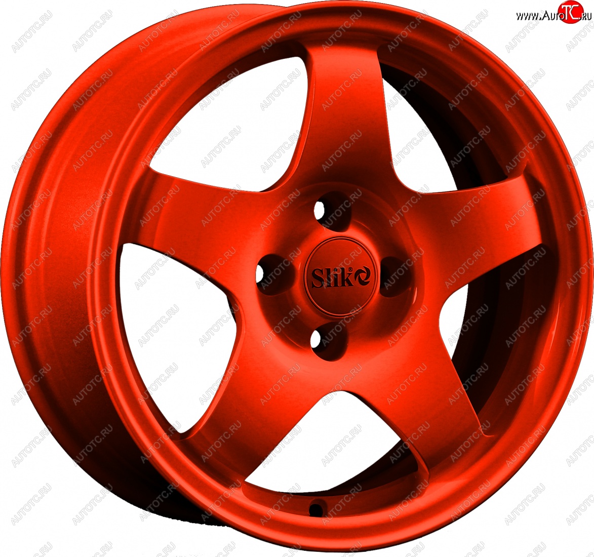 15 249 р. Кованый диск Slik Sport 6.5x15 (Candy красный)   (Цвет: Candy красный)  с доставкой в г. Майкоп