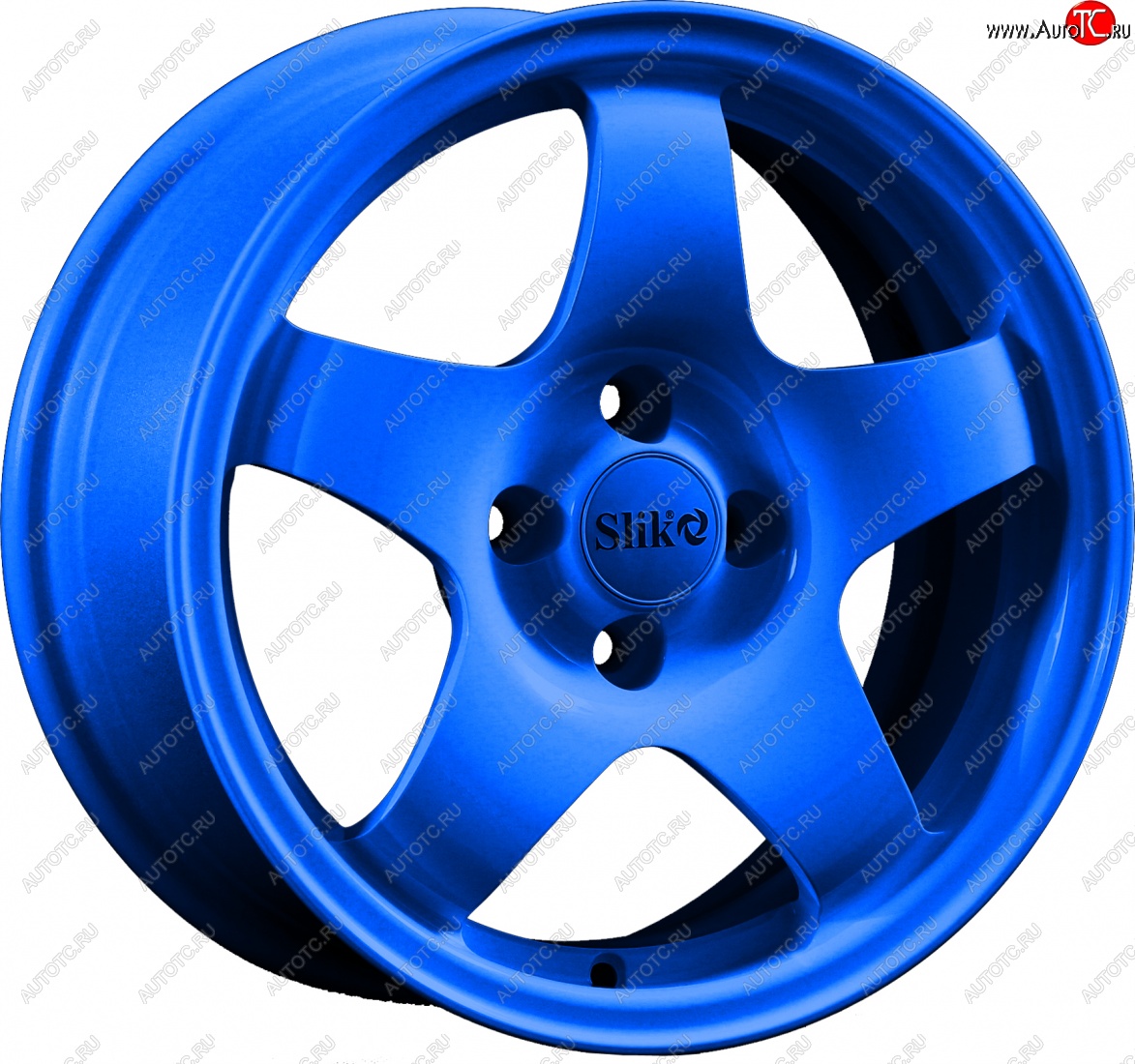 15 249 р. Кованый диск Slik Sport 6.5x15 (Candy синий)   (Цвет: Candy синий)  с доставкой в г. Майкоп