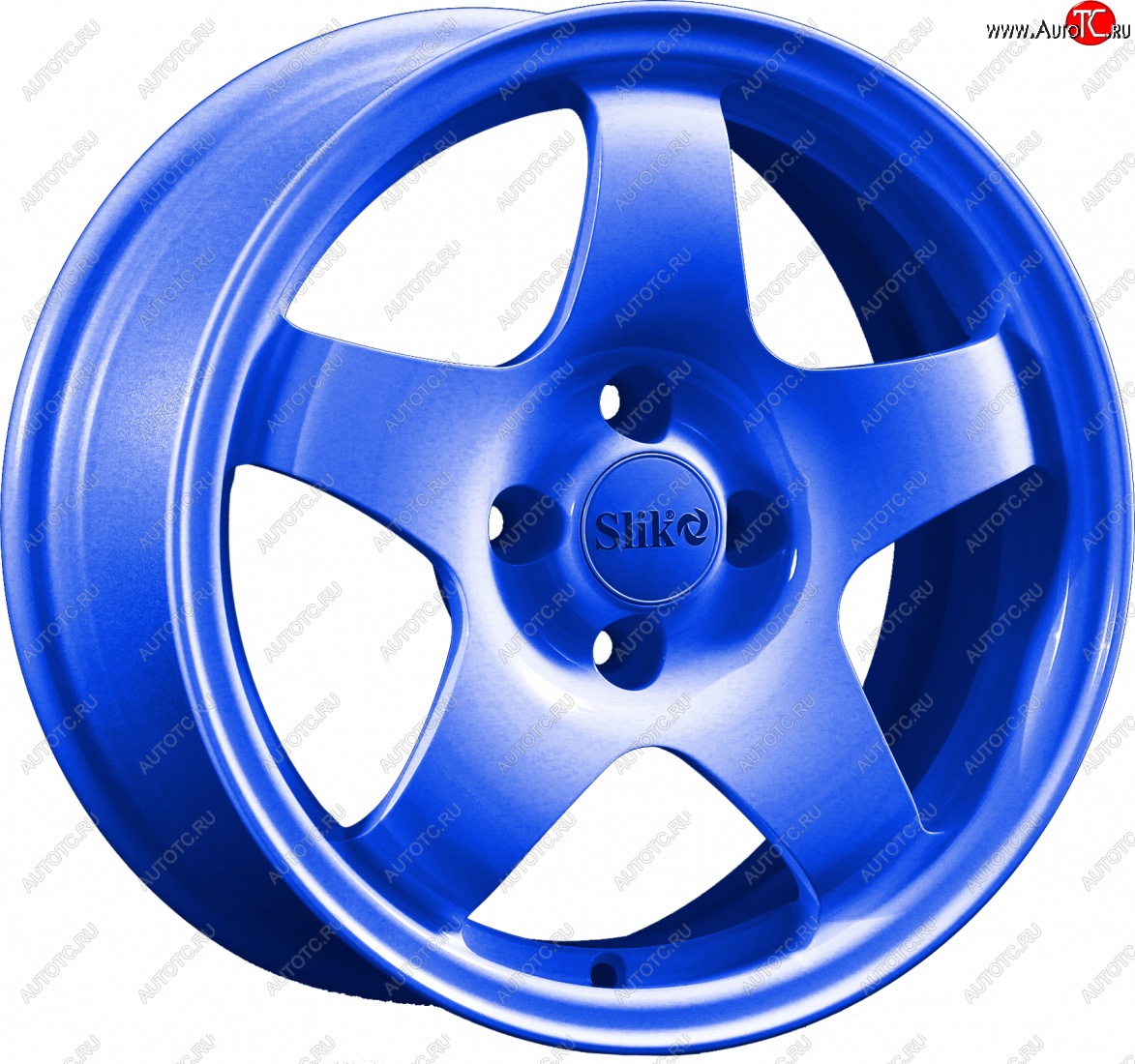 15 249 р. Кованый диск Slik Sport 6.5x15 (Синий)   (Цвет: Синий)  с доставкой в г. Майкоп