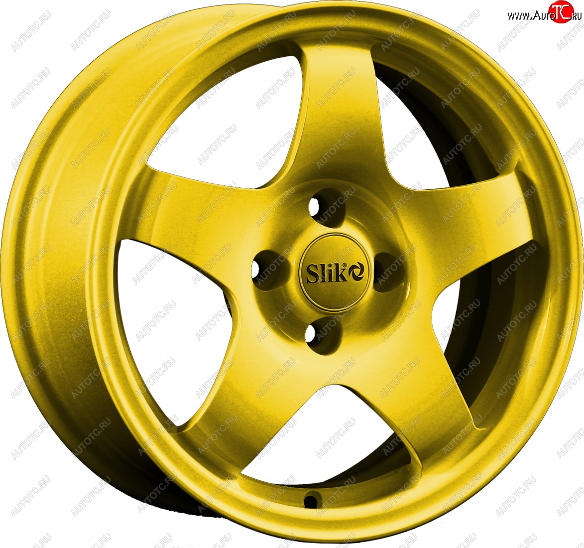 15 249 р. Кованый диск Slik Sport 6.5x15 (Ярко-желтый RAL 1021)   (Цвет: Ярко-желтый RAL 1021)  с доставкой в г. Майкоп