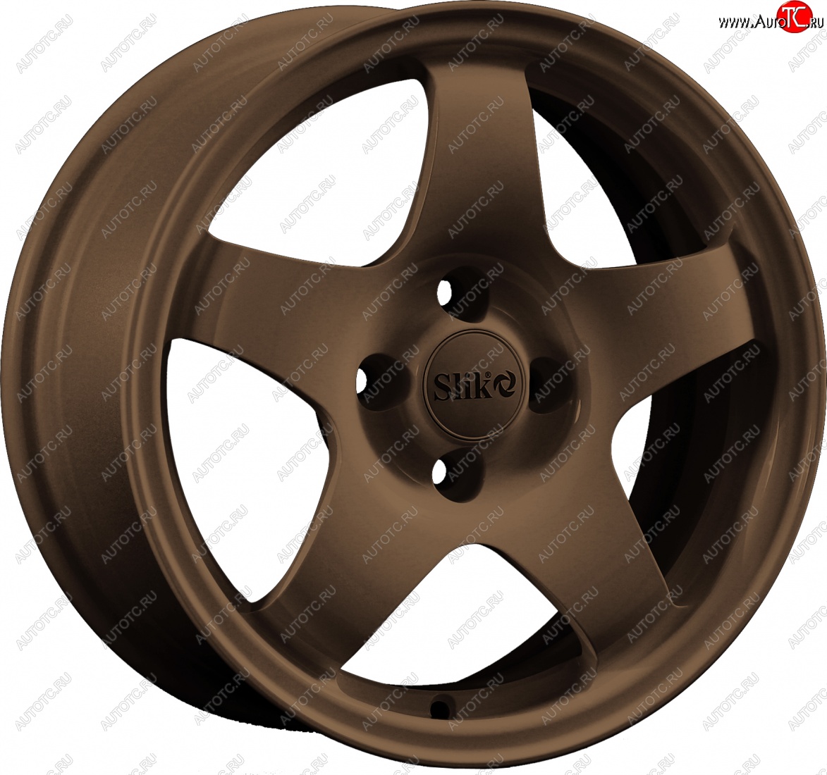 15 249 р. Кованый диск Slik Sport 6.5x15 (Металлик бронза)   (Цвет: Металлик бронза)  с доставкой в г. Майкоп