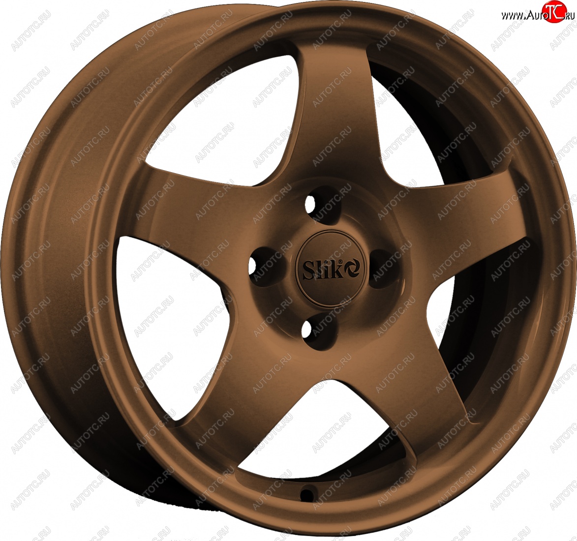 15 249 р. Кованый диск Slik Sport 6.5x15 (Металлик коньячная бронза. Глянец)   (Цвет: Металлик коньячная бронза. Глянец)  с доставкой в г. Майкоп